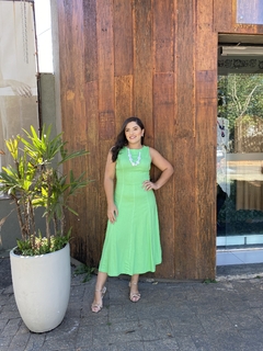 Imagem do VESTIDO MIDI ALFAIATARIA VERDE LIMA 42