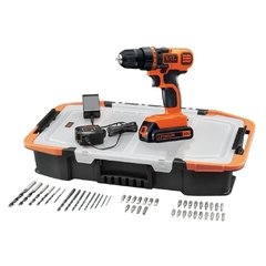 Taladro percutor atornillador 20V Black&Decker LD-120KA