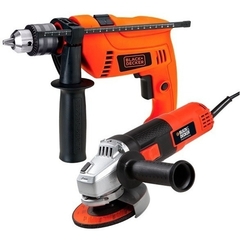 Combo Black Decker Amoladora + Taladro