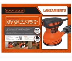 LIJADORA ROTO ORBITAL BLACK&DECKER - Ferretería Ostinelli