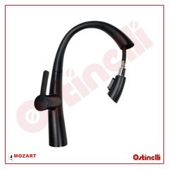 MOZART MONOC PARIS NEGRA 7076 ROCIADOR EXTRAIBLE - comprar online