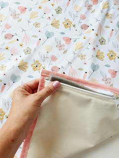 Tapete de atividades infantil com ecobag - floral na internet