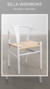 Silla Wishbone Blanca - comprar online