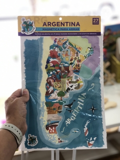 Mapa magnético de la República Argentinab