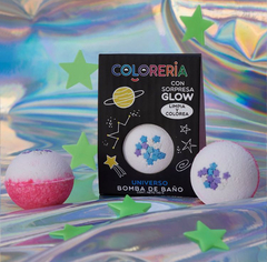 Bomba de baño UNIVERSO GLOW