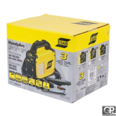 Imagem do Inversora De Solda Handyarc 130i 110V - Esab + Maleta