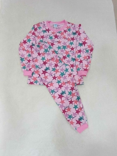Pijama comprido infantil malha T-08 e T-10 (menina - estampas variadas) - July Pijamas | Pijamas de qualidade para toda a família