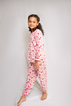 Pijama comprido infantil malha T-12 (menina - estampas variadas) na internet