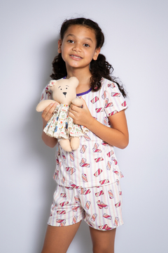 Short Doll Infantil T-08 a T-12 - July Pijamas | Pijamas de qualidade para toda a família