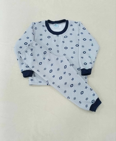 Pijama flanelado infantil T-12 (menino - estampas variadas) - comprar online