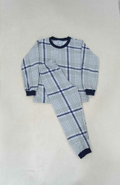 Pijama comprido malha bebê P ao GG (menino - estampas variadas) - loja online