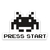 Space Invaders Marciano Press Start