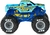 Auto Monster Jam True Metal Backward Bob 1:64 - Original en internet