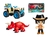 Cuatriciclo Pin y Pon Action Wild con 2 figuras y accesorios - de Princesas y Piratas