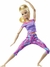 Muñeca Barbie Yoga Made to Move Rubia - ORIGINAL Mattel - de Princesas y Piratas