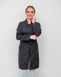 Jaleco Débora Feminino - Preto - comprar online