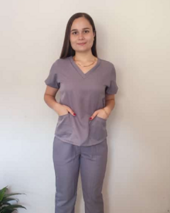 Scrub Daniela - cinza