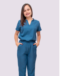 Scrubs Fernanda Azul Indigo - comprar online