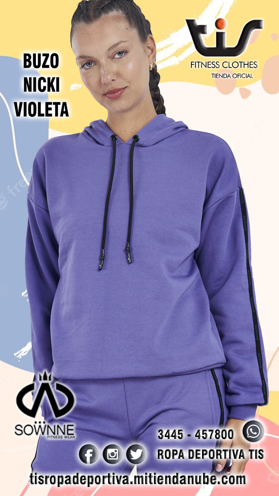 Tienda de ropa discount violeta