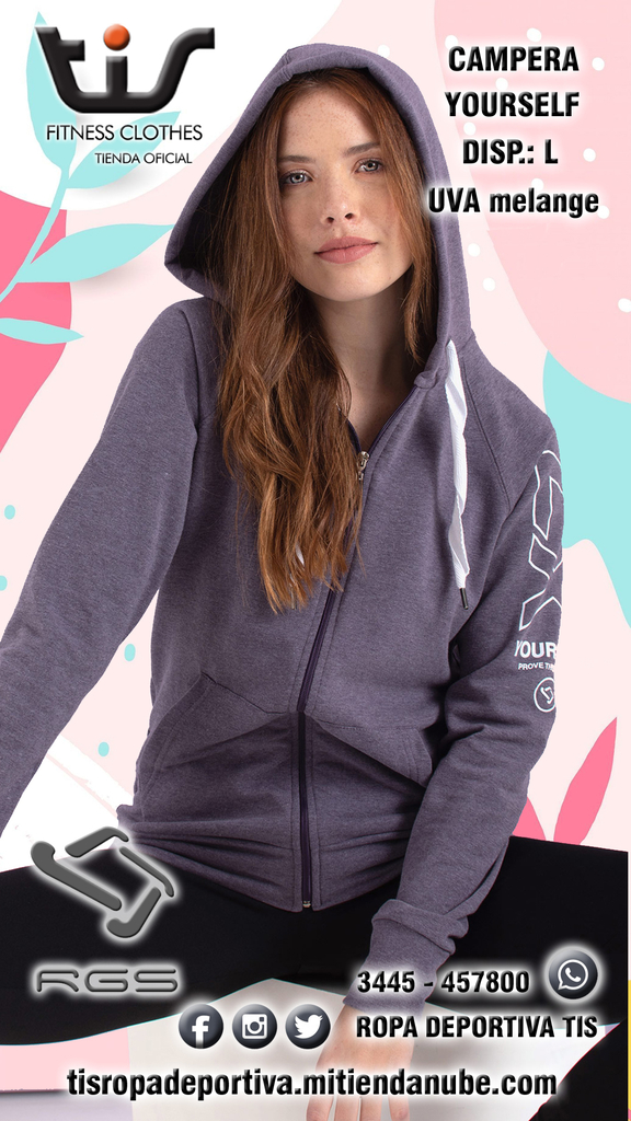 Campera Yourself Uva RGS 14312