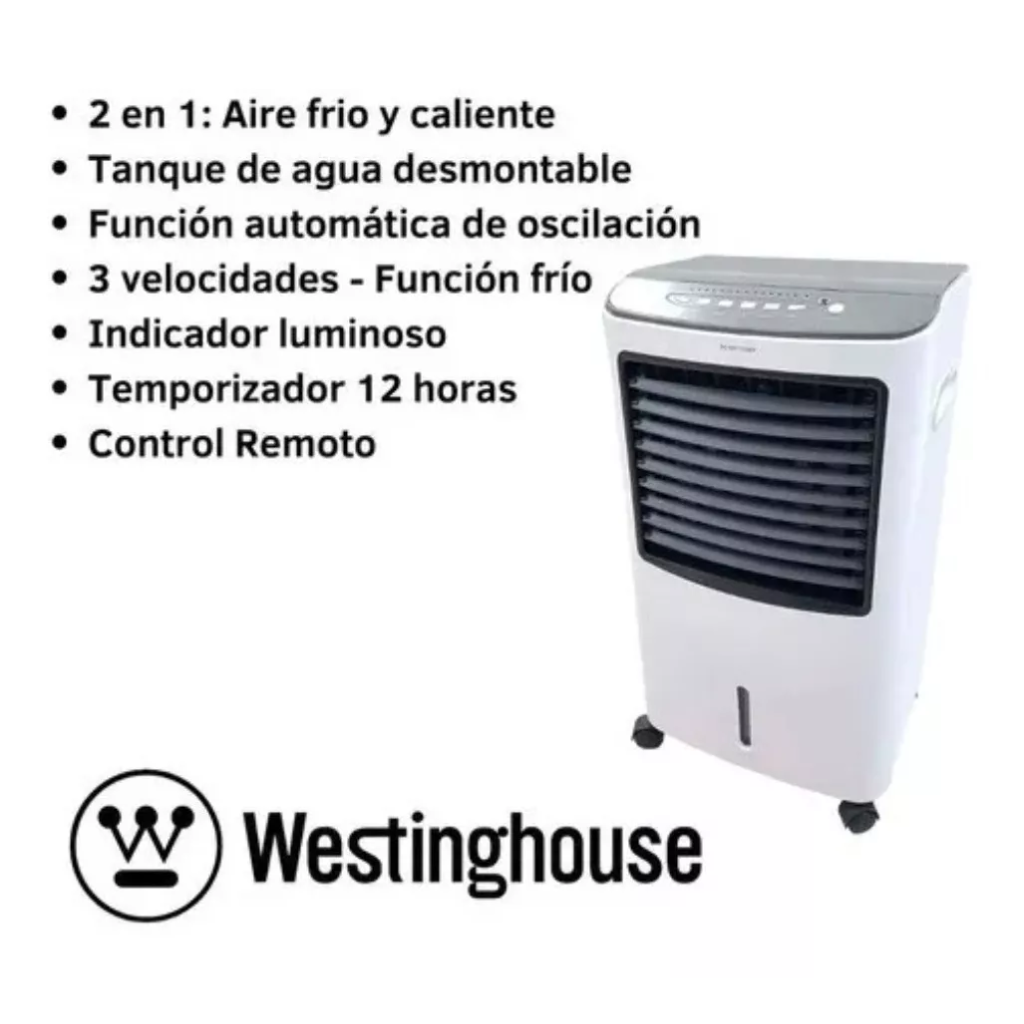 Climatizador Westinghouse LG04-11CR 8L frio/calor (06494)