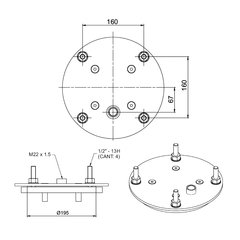 Platina Superior Fuelle 170 Mm en internet