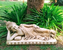 Buda Grande Acostado Dormido Estatua de Resina Para Jardin Exterior Decoracion