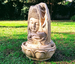 Buda Cara Fuente De Agua Con Bomba Y Luz Incluidas en internet