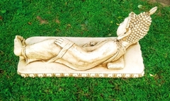 Buda Grande Acostado Dormido Estatua de Resina Para Jardin Exterior Decoracion - tienda online