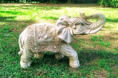 Imagen de Elefante De Jardin Estatua De Resina Decoracion Exterior