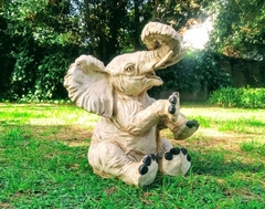 Elefante De Jardin Estatua De Resina Decoracion - comprar online