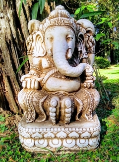 Ganesha Grande De Resina Jardin Exterior Decoracion - comprar online