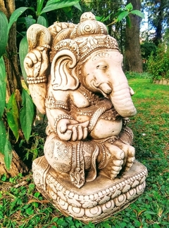 Ganesha Grande De Resina Jardin Exterior Decoracion en internet