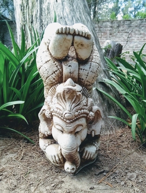 Ganesha De Resina Apto Exterior Jardin Decoracion Estatua