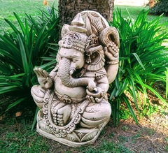 Ganesha Grande De Resina Jardin Exterior Decoracion - comprar online