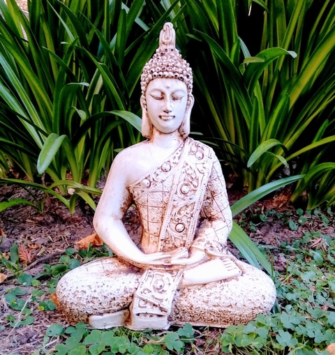 Buda De Resina Apto Exterior Jardin Decoracion Estatua