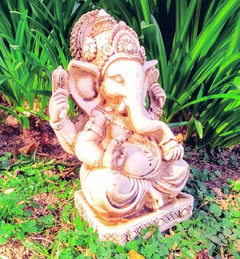 Ganesha De Resina Apto Exterior Jardin Decoracion Estatuas en internet