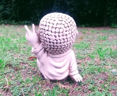 Imagen de Buda De Resina Apto Exterior Jardin Decoracion Estatua Bebe