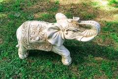 Elefante De Jardin Estatua De Resina Decoracion Exterior - comprar online