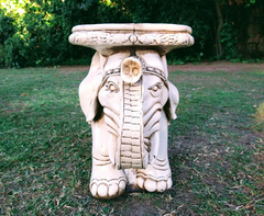 Mesa Elefante Hindu Resina Estatua Decoracion Jardin 43 Cm - Artesanias Paradise Home & Deco