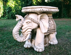 Mesa Elefante Hindu Resina Estatua Decoracion Jardin 43 Cm - comprar online