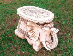 Mesa Elefante Hindu Baja Resina Estatua Decoracion Jardin en internet