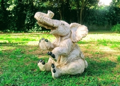 Elefante De Jardin Estatua De Resina Decoracion