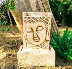 Fuente De Agua Cara De Buda Con Bomba Y Luz Decoracion