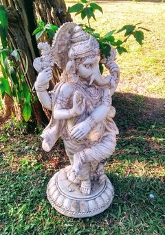 Imagen de Ganesha Grande De Resina Jardin Exterior Decoracion Estatua 60 CM