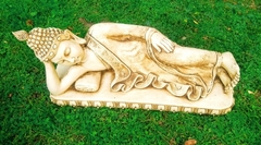 Buda Grande Acostado Dormido Estatua de Resina Para Jardin Exterior Decoracion - comprar online