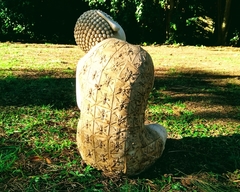 Imagen de Buda Soñador Dormido Resina Apto Exterior Jardin Decoracion Estatua 40 cm