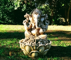 Imagen de Ganesha Fuente De Agua Con Bomba Y Luz Incluidas