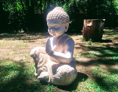 Buda Niño o Bebé Grande 63 Cm Resina Jardin Estatua Decoracion en internet