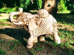 Elefante De Jardin Estatua De Resina Decoracion Exterior - Artesanias Paradise Home & Deco